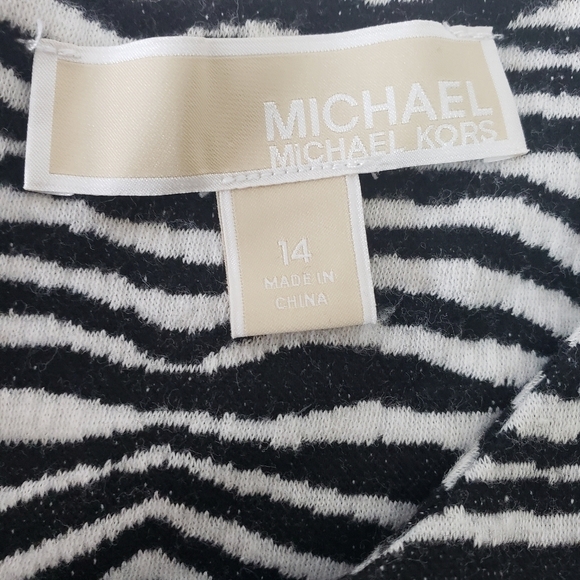 Michael kors Zebra fit to flair Dress Size 14 - Picture 3 of 4